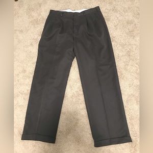 Men’s Haggar dress pants 36x32 EUC gray